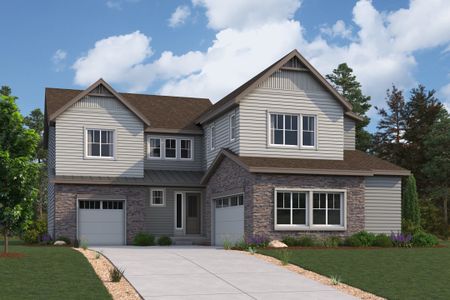 New construction Single-Family house 7862 S Amory Ct, Aurora, CO 80019 plan Bridlewood - image