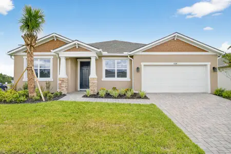 New construction Single-Family house 5028 124Th Ave E, Parrish, FL 34219 plan The Red Rock - image