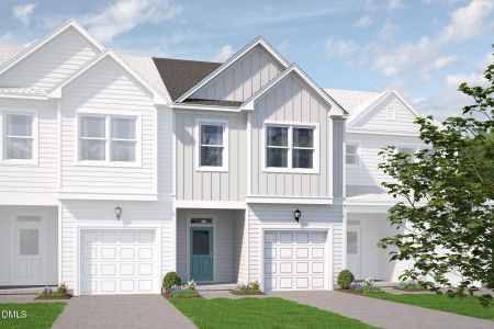 New construction Townhouse house 210 Kerag Wy, Garner, NC 27529 - image