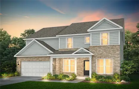 New construction Single-Family house 3231 Morris Hills Dr, Dacula, GA 30019 plan Frazier - image