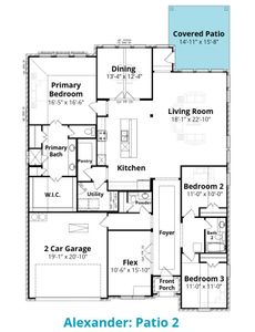 New construction Single-Family house 1410 Fieldstone Dr, Midlothian, TX 76065 plan Alexander - image 12