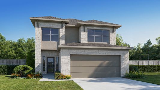 New construction Single-Family house 5015 Henry Merritt Street, Rosenberg, TX 77471 2585W- photo 0