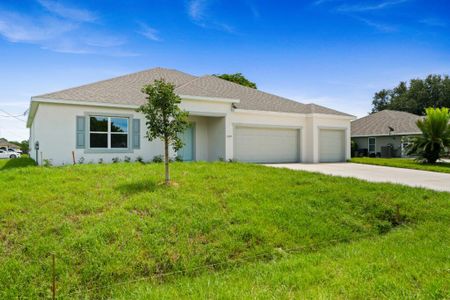 New construction Single-Family house 537 SW Bayshore Blvd, Port St. Lucie, FL 34983 plan Naples - image