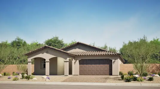 New construction Single-Family house 13487 W Via Perugia, Peoria, AZ 85383 plan Clark II Plan 4076 - image