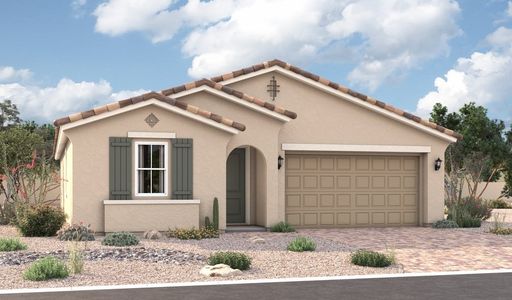 New construction Single-Family house 13596 W Mayberry Trl, Peoria, AZ 85383 plan Agate - image