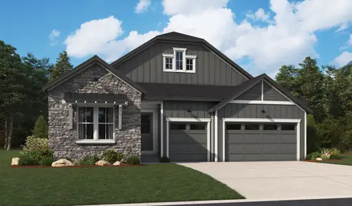 New construction Single-Family house 16193 Amaryllis Ave, Parker, CO 80134 plan Darius - image