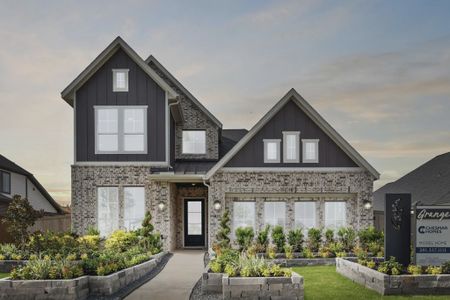 New construction Single-Family house 9434 Chateau Hill Dr, Manvel, TX 77578 plan Cayman - image