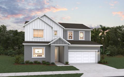 New construction Single-Family house 13495 Maria Lavin Cir, Orlando, FL 32828 plan Barletta - image