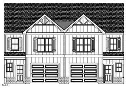 New construction Townhouse house 140 S Mistflower Street, Clayton, NC 27520 - photo 0 0