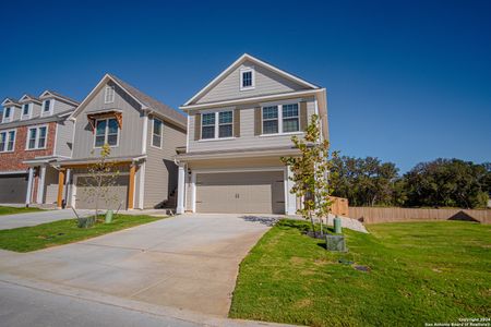 New construction Single-Family house 8919 Summerwood Bend, San Antonio, TX 78254 Osbourne- photo 0