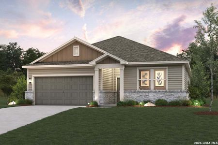 New construction Single-Family house 2109 Maestro Dr, Seguin, TX 78155 plan Guenther - 2013 - image