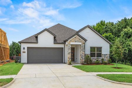 New construction Single-Family house 3300 Goshawk Dr, Denton, TX 76208 plan Trenton - image