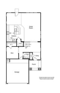 This floor plan features 4 bedrooms, 2 full baths, and over 2,600 square feet of living space.