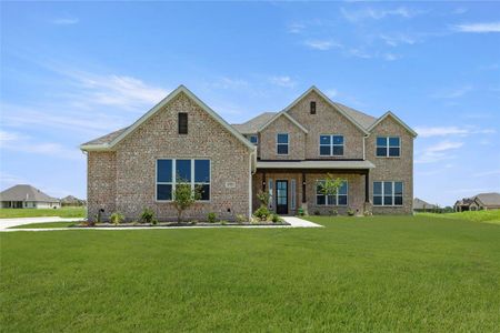 New construction Single-Family house 6725 Emerson Dr, Heartland, TX 75126 plan Texan (Side Entry) - image