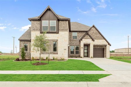 New construction Single-Family house 1084 Raptor Road, Alvarado, TX 76009 Spring Cress- photo 0