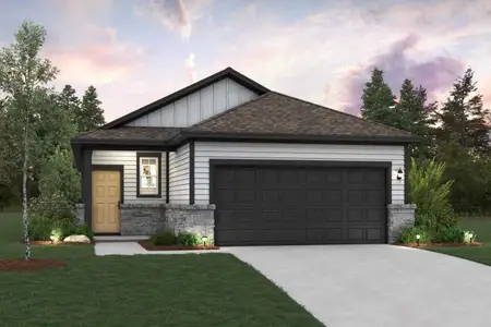 New construction Single-Family house 127 Two Bits Ln, Elgin, TX 78621 plan Maverick - image