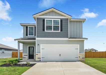 New construction Single-Family house 6007 Luckey Run, San Antonio, TX 78252 plan Torres - image