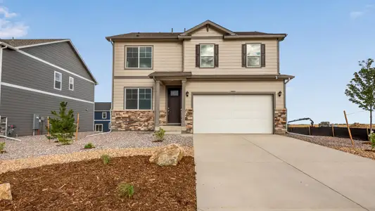 New construction Single-Family house 9877 Danube Ct, Commerce City, CO 80022 plan Pendleton - image