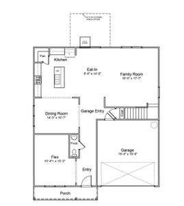 New construction Single-Family house Lillington, NC 27546 plan Telfair - Genesis Value Collection - image 4