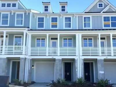 New construction Townhouse house 449 Katies Scenic Ct, Charleston, SC 29492 plan Ashley - image