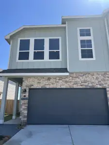 New construction Townhouse house 12670 Blue Catfish Ln, Cypress, TX 77433 plan Allen II - image