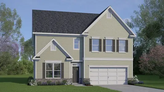 New construction Single-Family house 1132 Dartford Green Pl, Wake Forest, NC 27587 plan Summit - image
