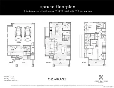 New construction Townhouse house 8280 E 36th Ave, Unit 24, Denver, CO 80238 plan Spruce - image