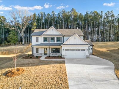 New construction Single-Family house 1175 Cherry Bark Ct, Loganville, GA 30052 plan (GA)The Hayden | Front Entry - image