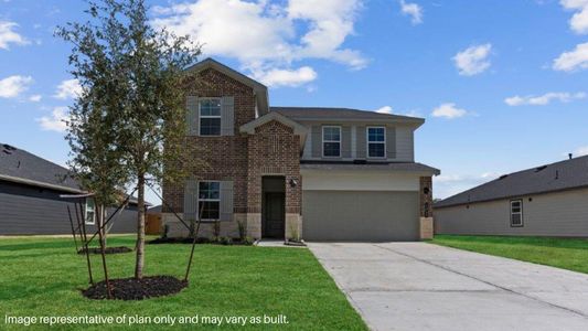 New construction Single-Family house 229 Amy St, Angleton, TX 77515 Mitchell- photo 0