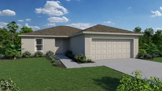 New construction Single-Family house 359 Aster Ct, Poinciana, FL 34759 - photo 0