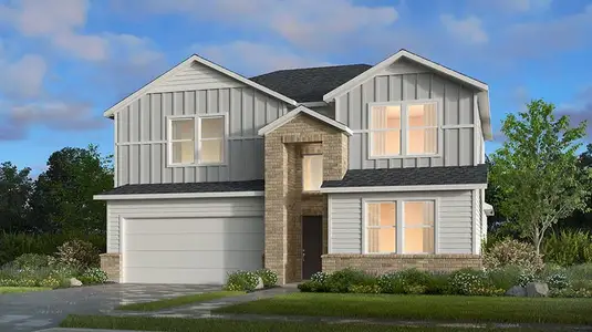 New construction Single-Family house 1460 Zapateado Wy, Fort Worth, TX 76052 plan Lavaca - image