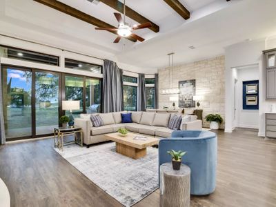 New construction Single-Family house 209 Bold Sundown, Liberty Hill, TX 78642 plan San Simeon I - image 7