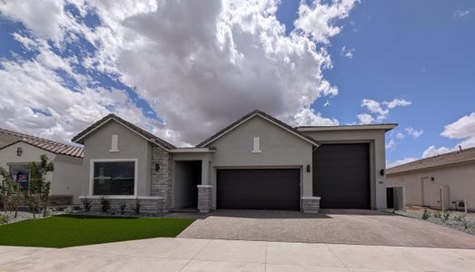 New construction Single-Family house 2891 E Picual Ave, San Tan Valley, AZ 85140 plan The Borgo - image