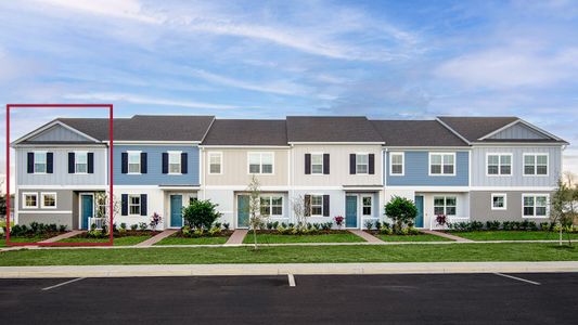 New construction Townhouse house 1618 Acclaim Rd, Apopka, FL 32703 plan Tyler - image