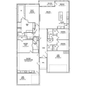 New construction Single-Family house 3149 Miller Rd, Midlothian, TX 76065 plan The Harmony - image 3