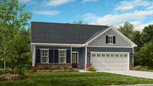 New construction Single-Family house 404 Gilmore Bridge Drive, Apex, NC 27523 - photo 0