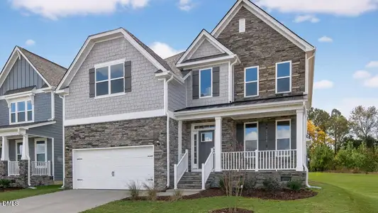 New construction Single-Family house 409 Falls Bluff Dr, Wake Forest, NC 27587 plan Fleetwood - image