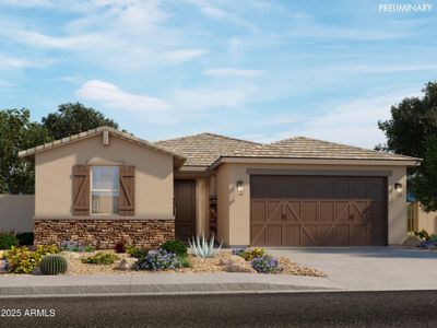 New construction Single-Family house 15982 W Desert Spoon Dr, Surprise, AZ 85379 plan Lark  - image