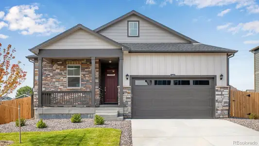 New construction Single-Family house 13487 Valentia St, Thornton, CO 80602 plan Harmony - image
