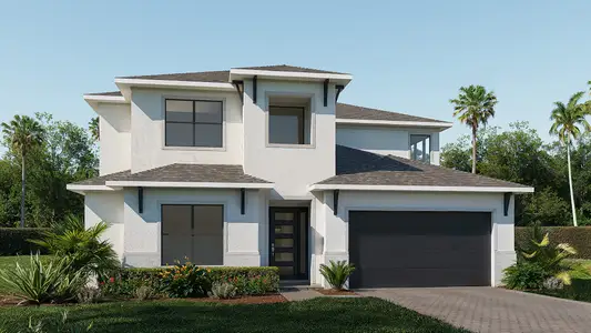 New construction Single-Family house 6695 Nw Glynlea Blvd, Port St. Lucie, FL 34987 plan 3253F - image