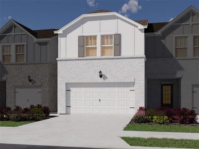 New construction Townhouse house 3386 Brooks Lake Dr, Loganville, GA 30052 - image