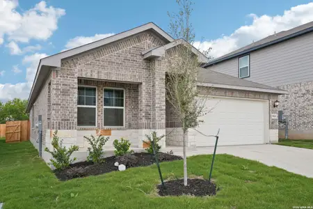 New construction Single-Family house 9919 Briceway Gap, San Antonio, TX 78254 plan The Allen (840) - image