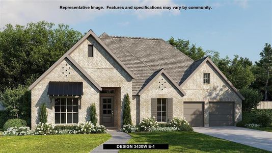 New construction Single-Family house 3337 Maidenhair Ln, Celina, TX 75009 Design 3430W- photo 0 0