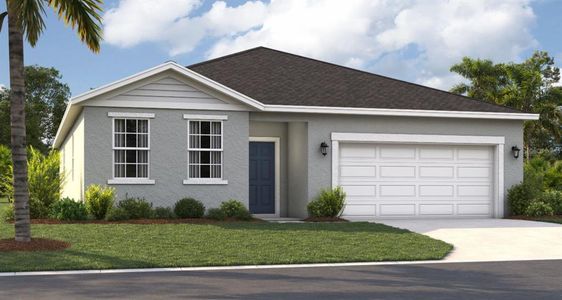 New construction Single-Family house 9213 Harris Hawk Dr, Leesburg, FL 34788 plan The Webber - image