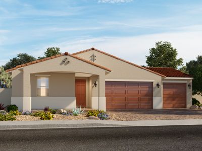 New construction Single-Family house 4652 N 177Th Drive, Goodyear, AZ 85395 Arlo - 3 Car Garage Included- photo 0