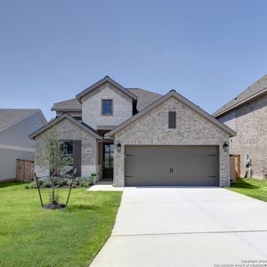 New construction Single-Family house 2619 Suncadia Lane, San Antonio, TX 78245 Design 2594W- photo 0