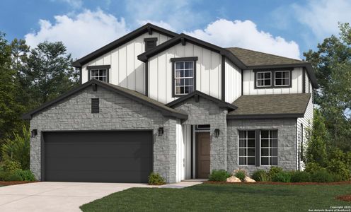 New construction Single-Family house 1713 La Grande Jatte, San Antonio, TX 78253 null- photo 0