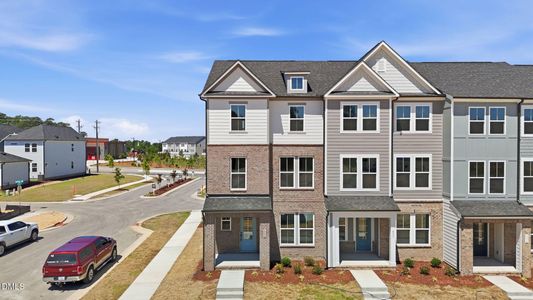 New construction Townhouse house 600 Thatch Ln, Knightdale, NC 27545 plan The Avery Exterior - image