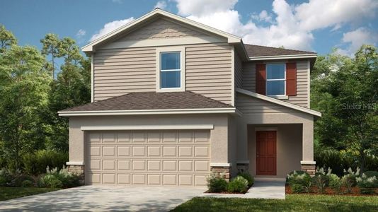 New construction Single-Family house 705 Hazelwood Ct, Haines City, FL 33844 plan Maple - image