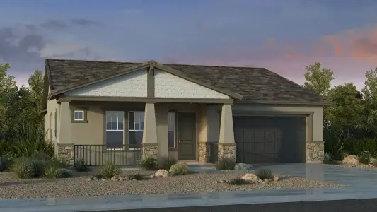 New construction Single-Family house 23135 S 207Th Wy, Queen Creek, AZ 85142 plan Cambridge - image